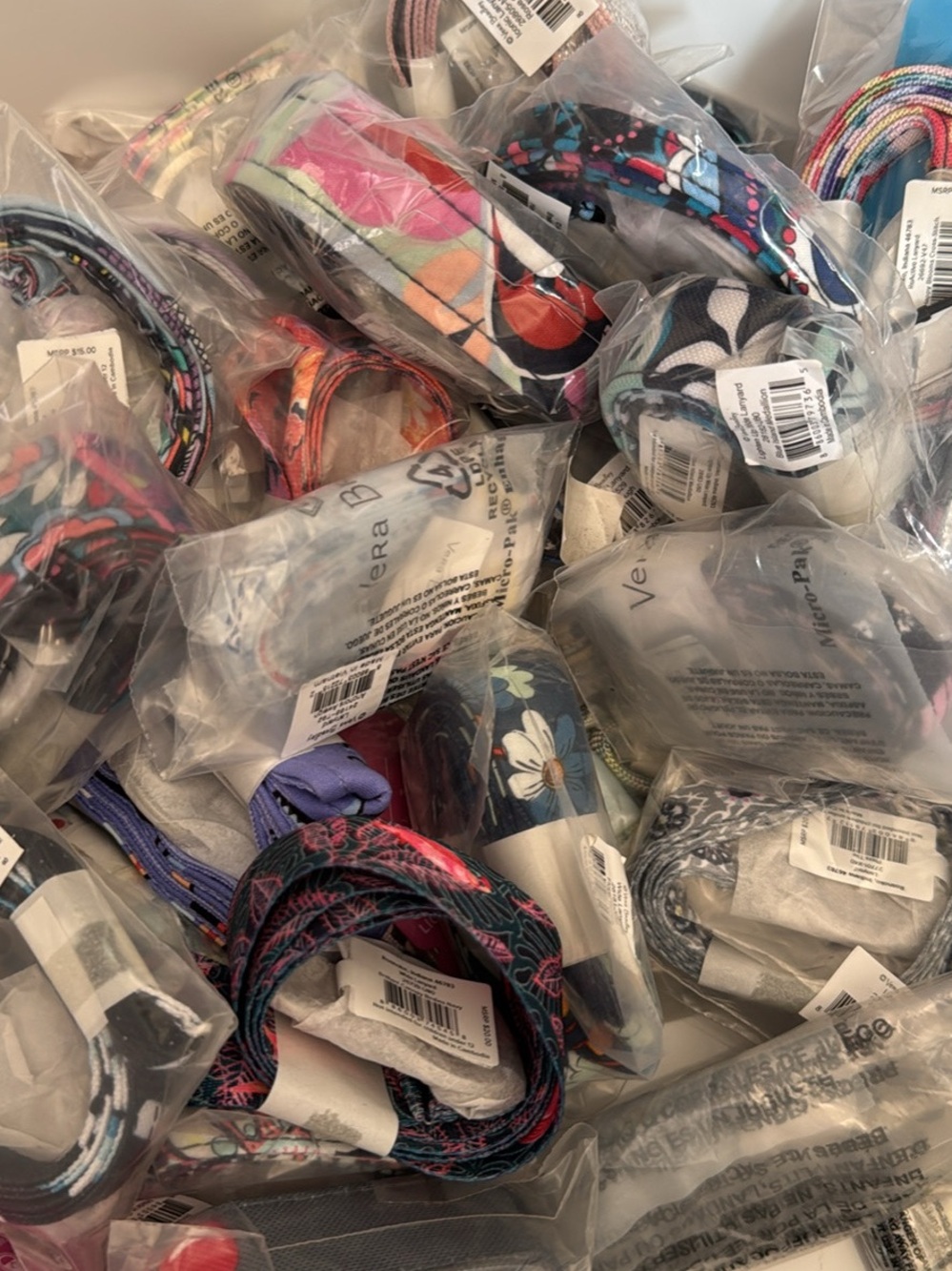 Assorted Printed lanyards - Multi-Color Pack